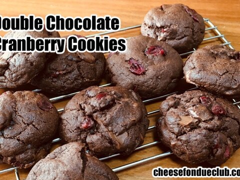 バレンタインに ダブルチョコクランベリークッキー レシピ 作り方 By アメリカ料理食育日記 日本 楽天レシピ